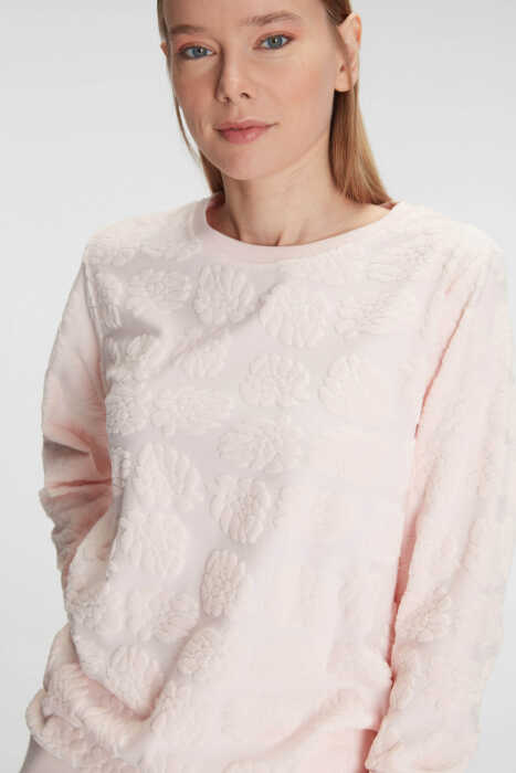 Anıl 11268 Pamuklu Uzun Kol Kadın Pijama Takımı - 3