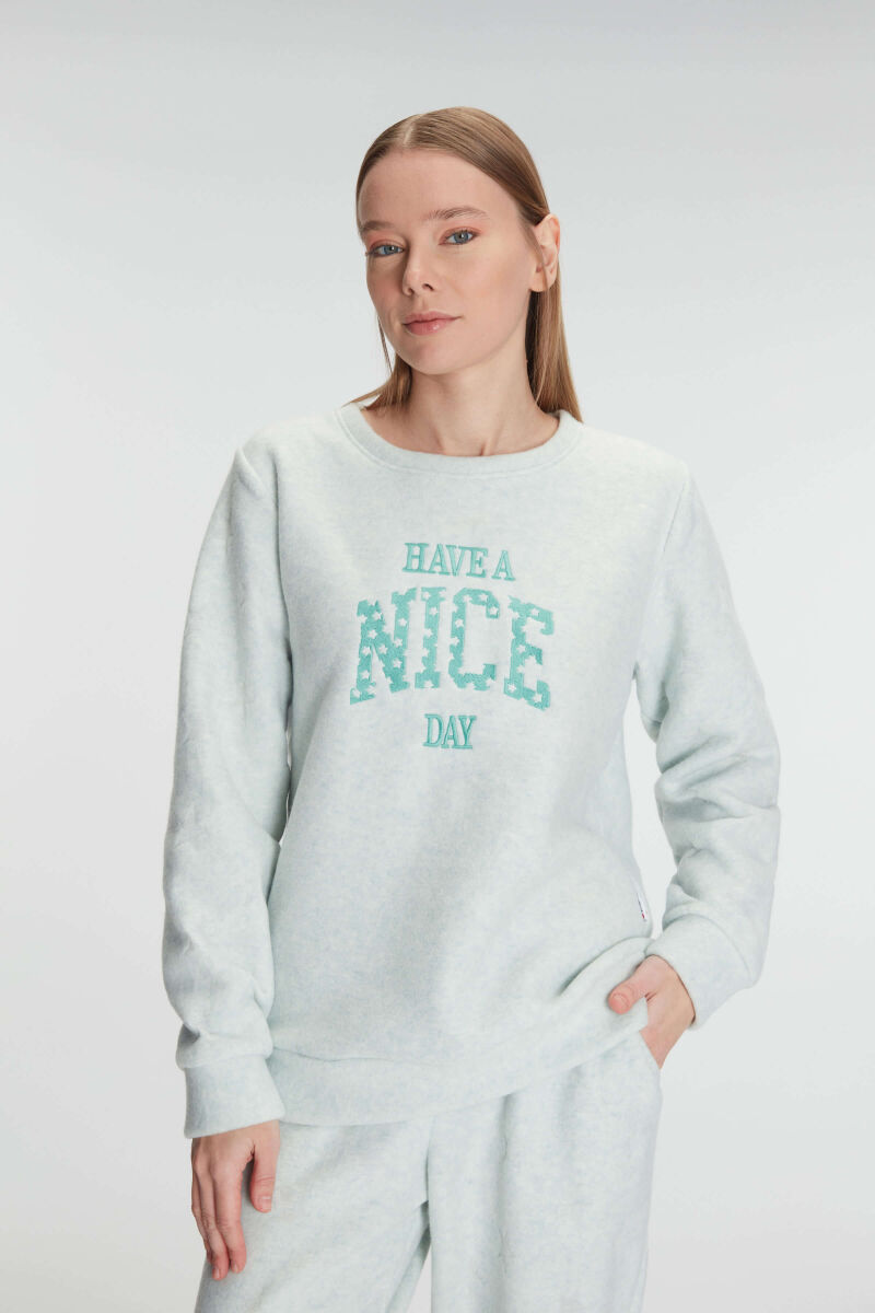 Anıl 11269 Kadın Uzun Kol Polar Pijama Takımı - 6