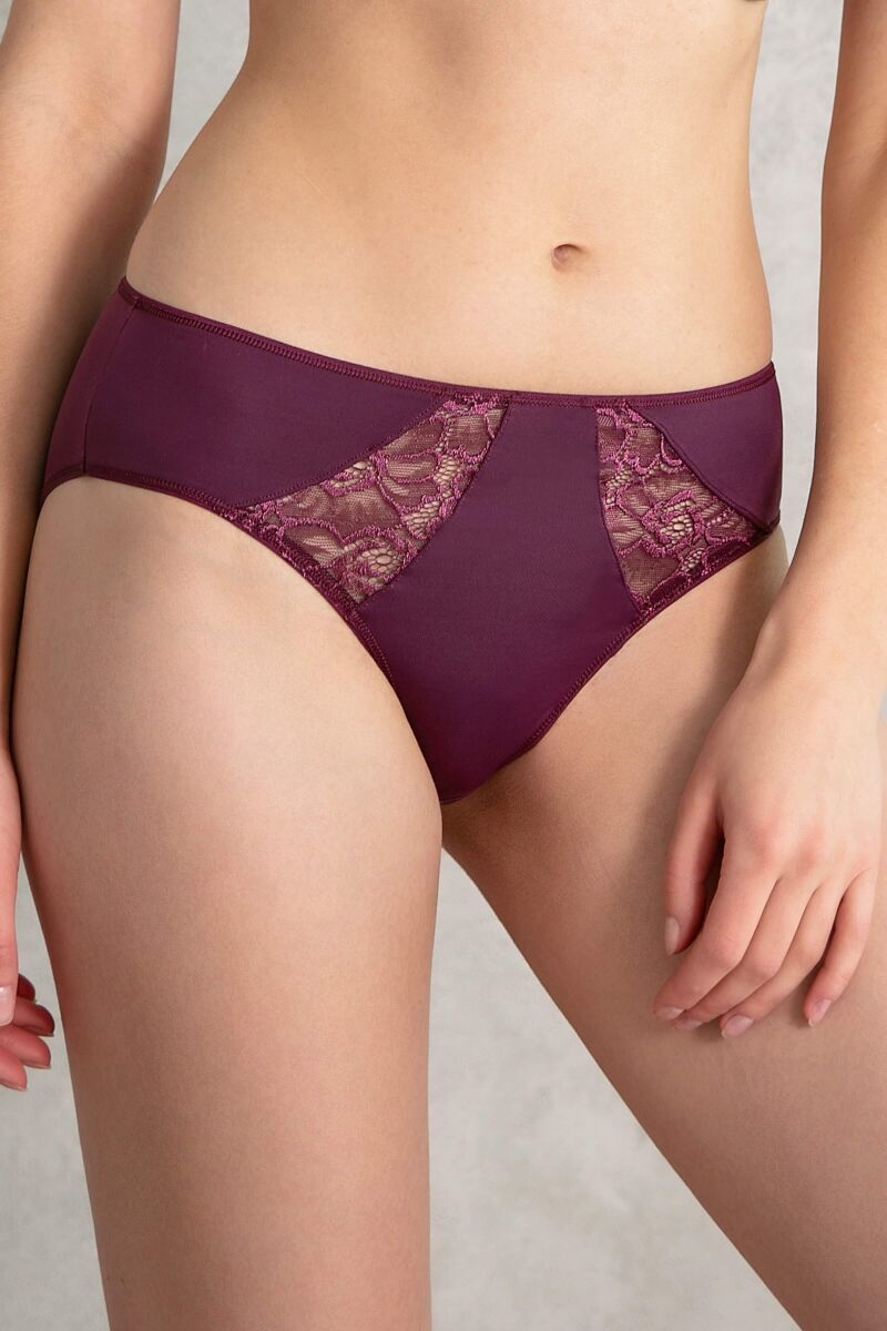 Kadın Mikro Kumaş Dantelli Slip (2780) - 1