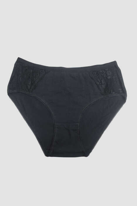 Kadın Pamuklu Dantelli Slip (2832) 