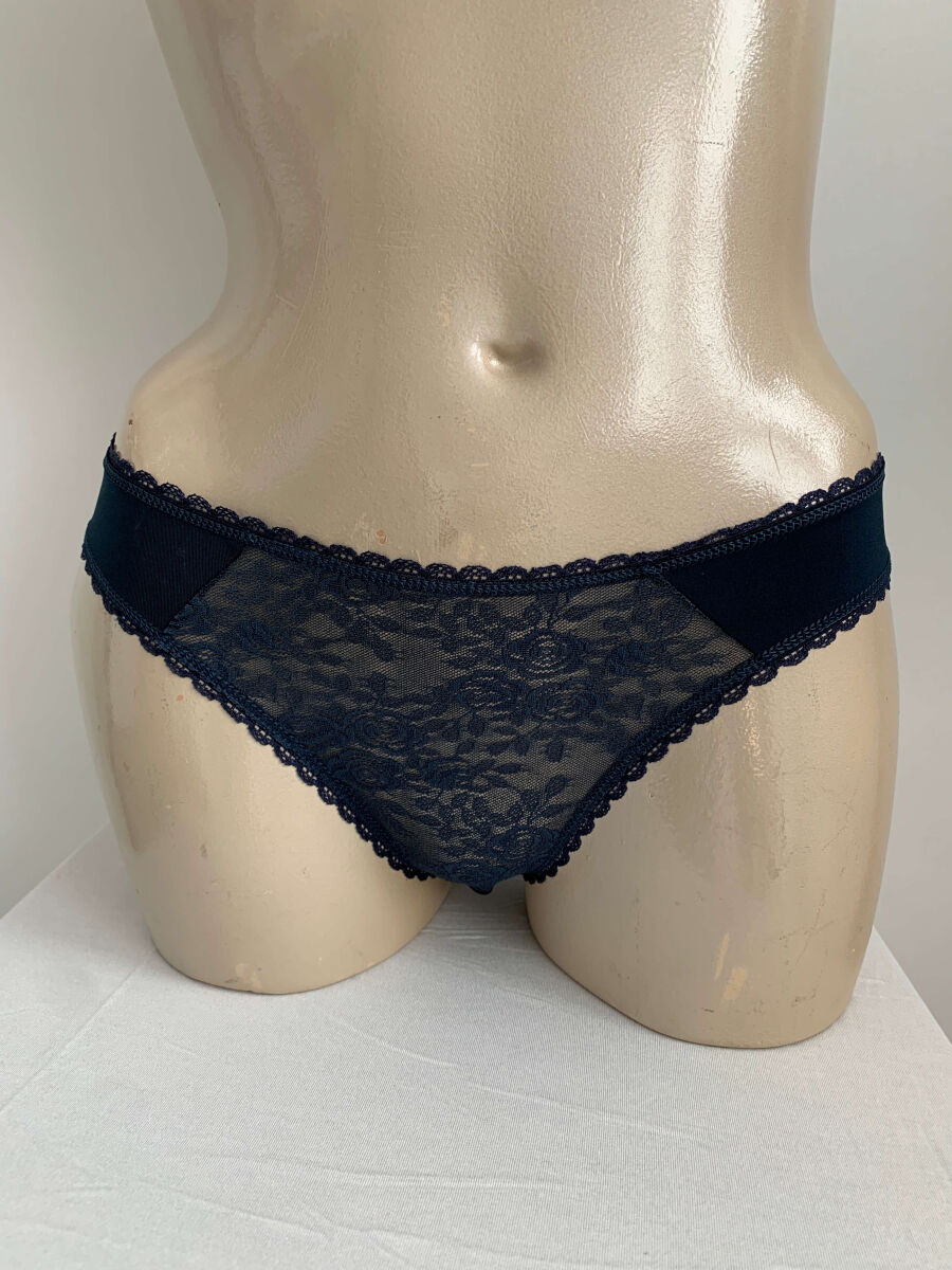 Kadın Pamuklu Dantelli Slip (2784) - 1