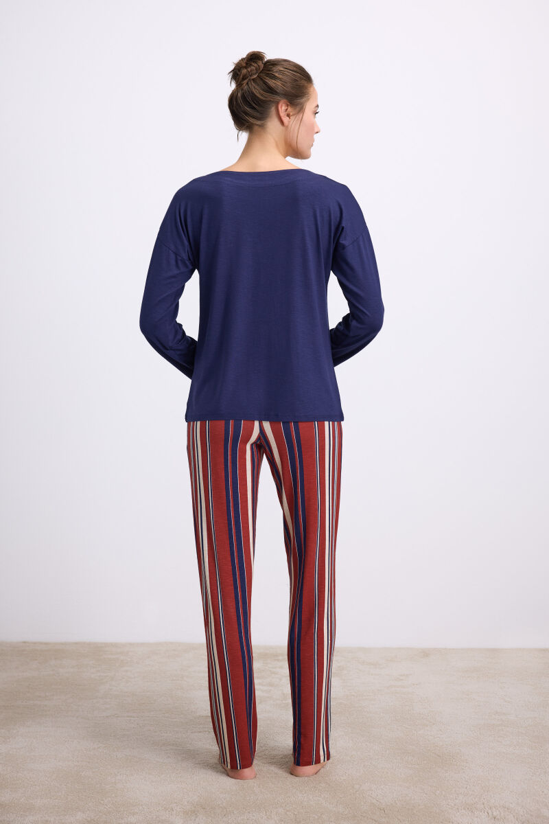 Kadın T-Shirt ve Pantolon Takım ( 11577 ) - 2