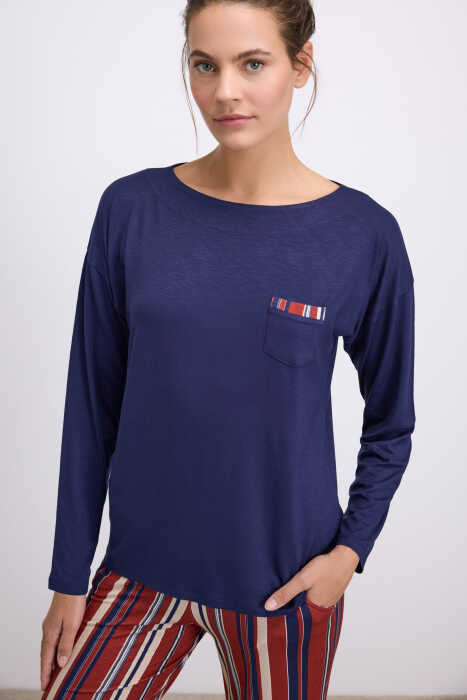 Kadın T-Shirt ve Pantolon Takım ( 11577 ) - 3
