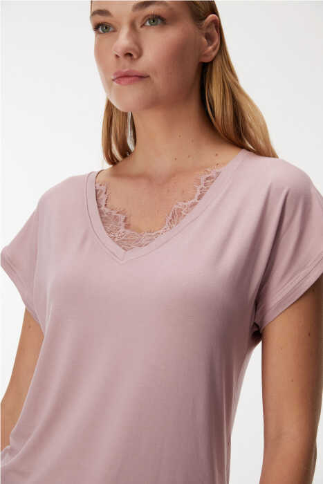 11344 Kadın T-Shirt ve Pantolon Takım - 9