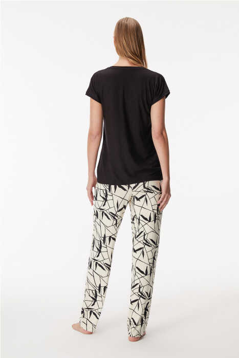11361 Kadın T-Shirt ve Pantolon Takım - 6