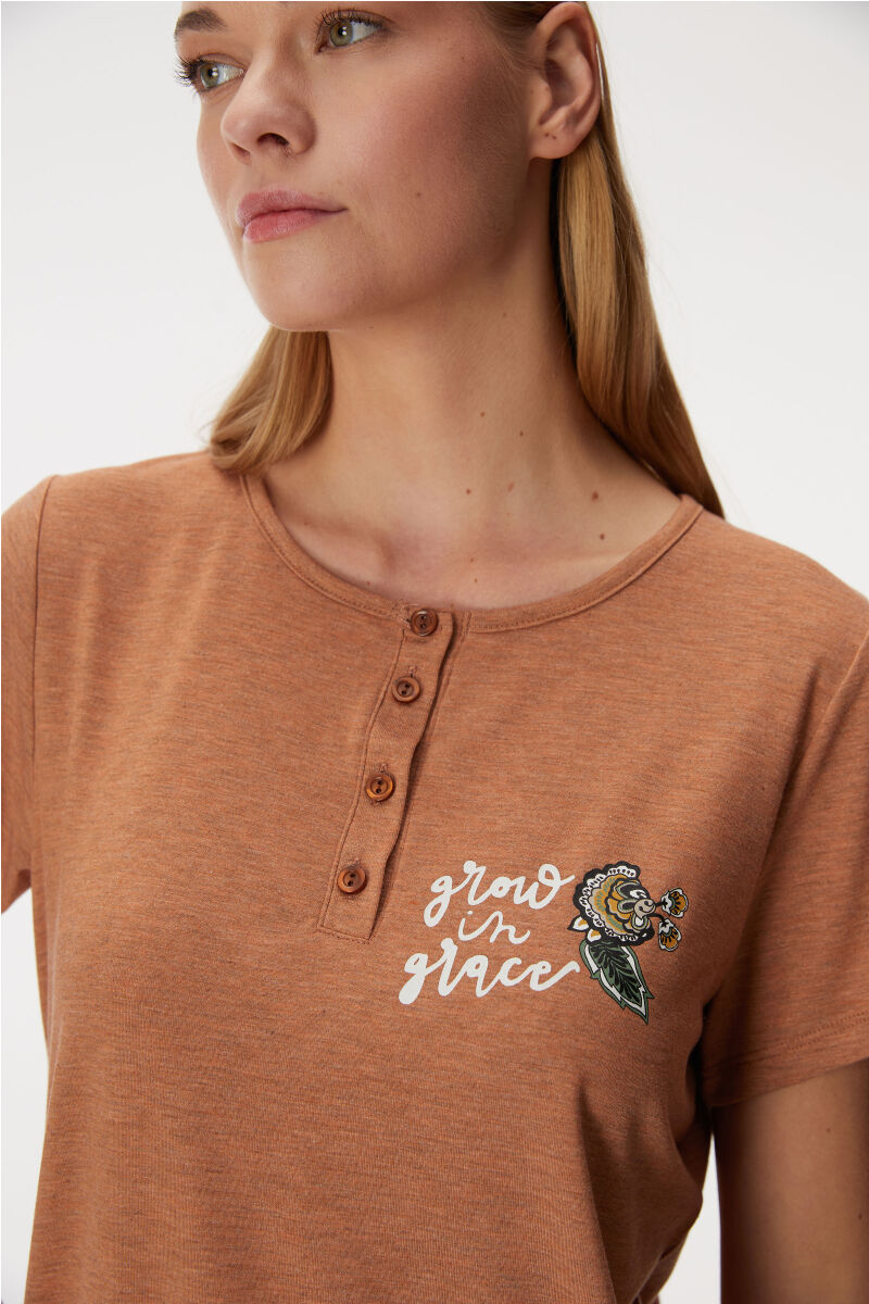 11364 Kadın T-Shirt ve Pantolon Takım - 3