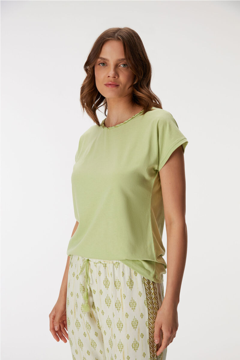 11374 Kadın T-Shirt ve Pantolon Takım - 3