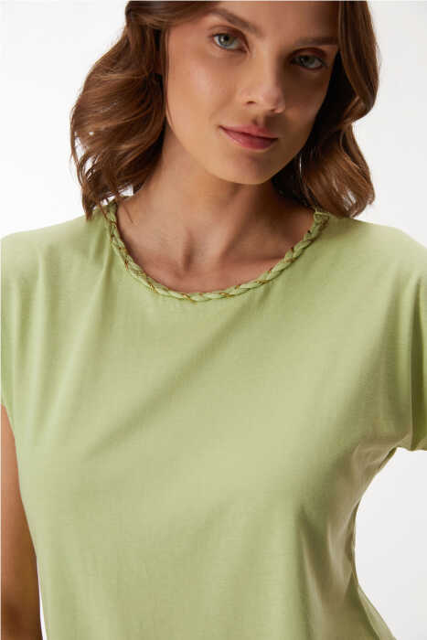 11374 Kadın T-Shirt ve Pantolon Takım - 8