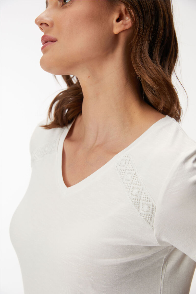 11396 Kadın T-Shirt ve Pantolon Takım - 3