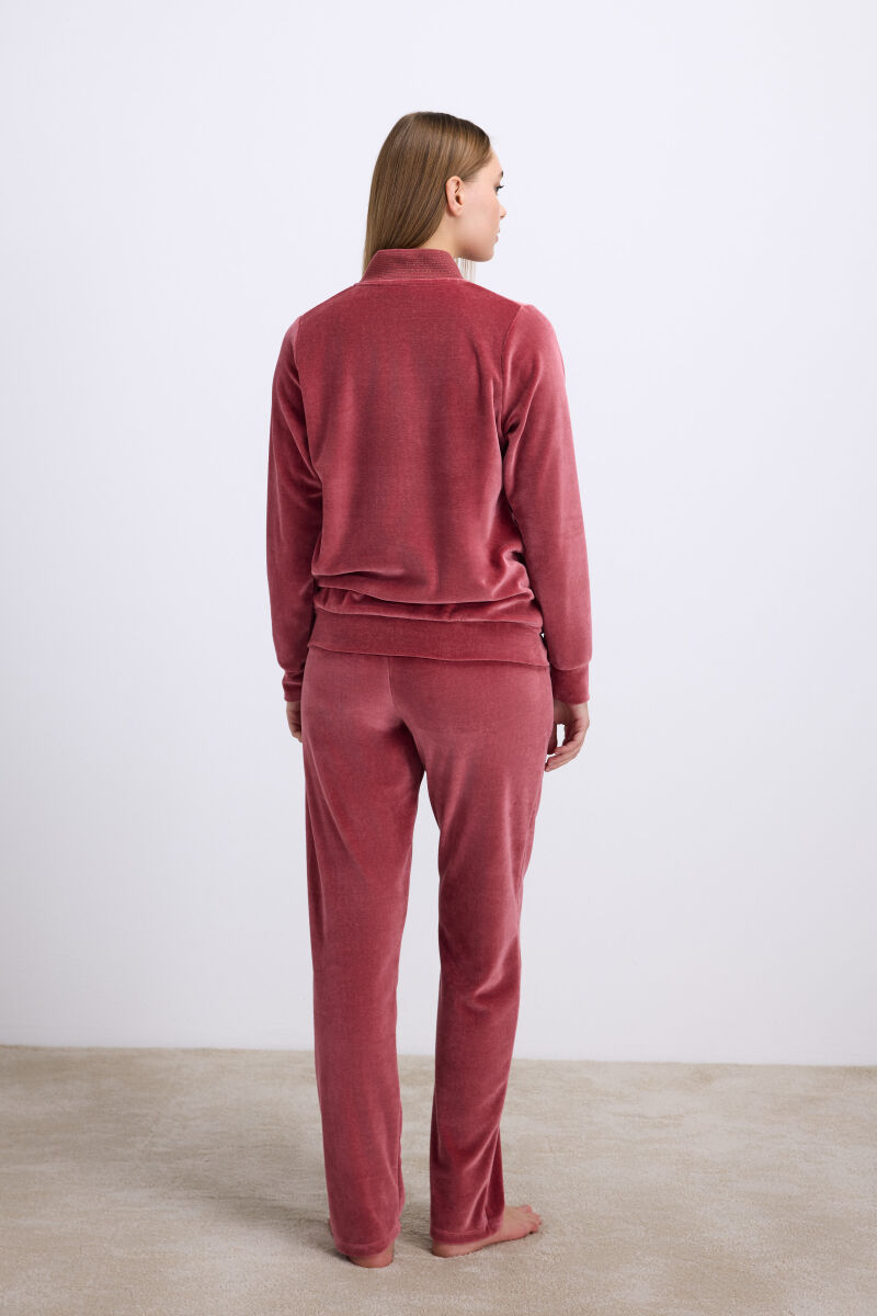 Kadın Uzun Kol Sweatshirt ve Pantolon Takım ( 11560 ) - 2
