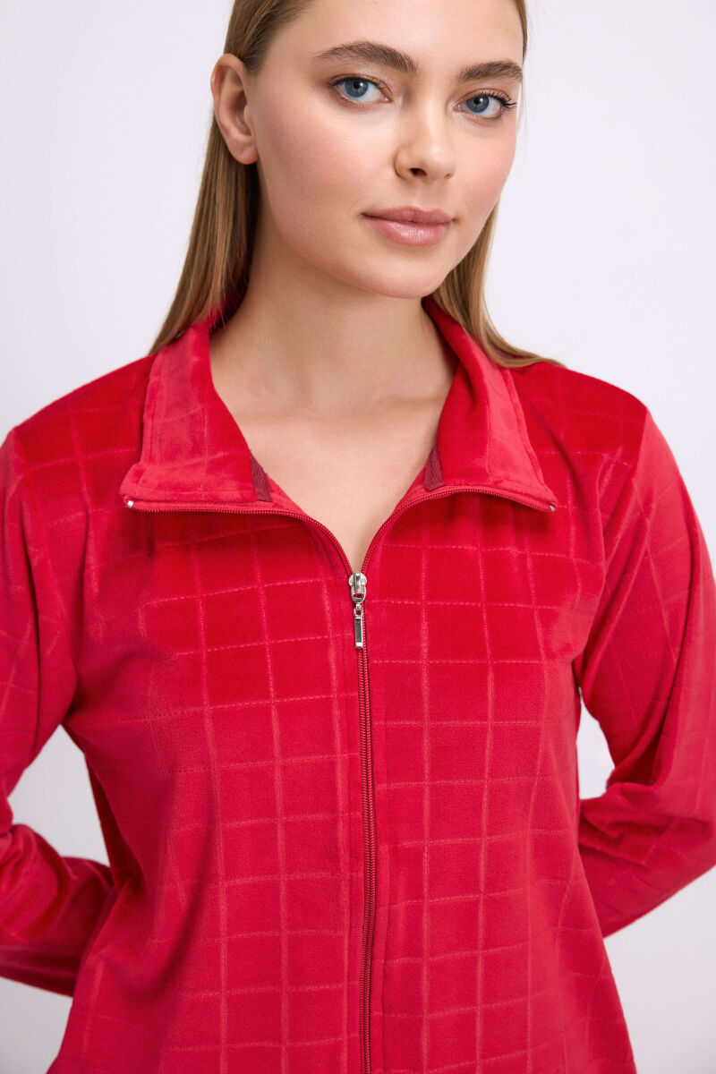 Kadın Uzun Kol Sweatshirt ve Pantolon Takım ( 11565 ) - 3