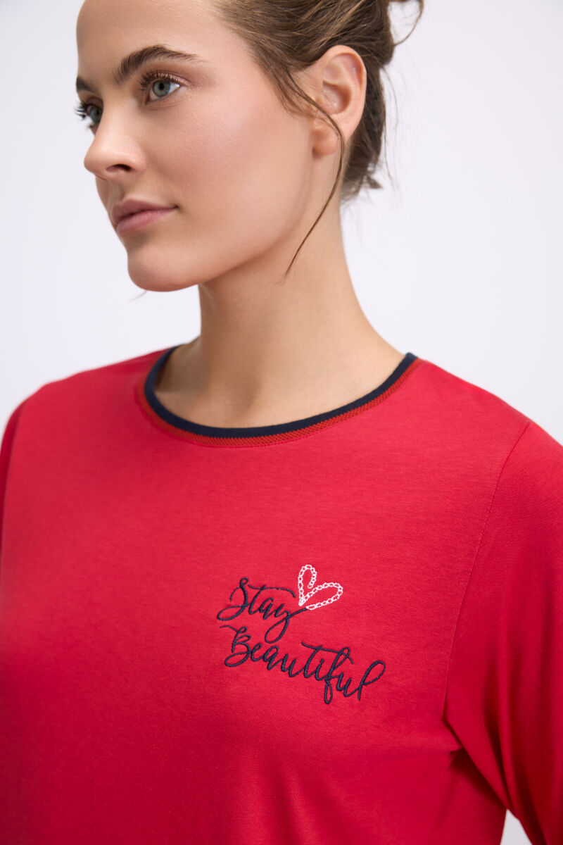 Kadın Uzun Kol Sweatshirt ve Pantolon Takım ( 11583 ) - 2