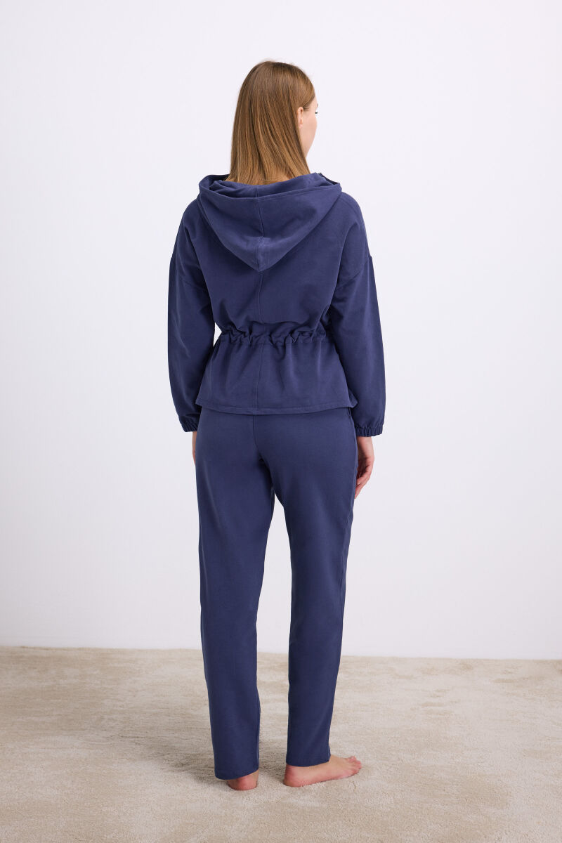 Kadın Uzun Kol Sweatshirt ve Pantolon Takım ( 11605 ) - 2