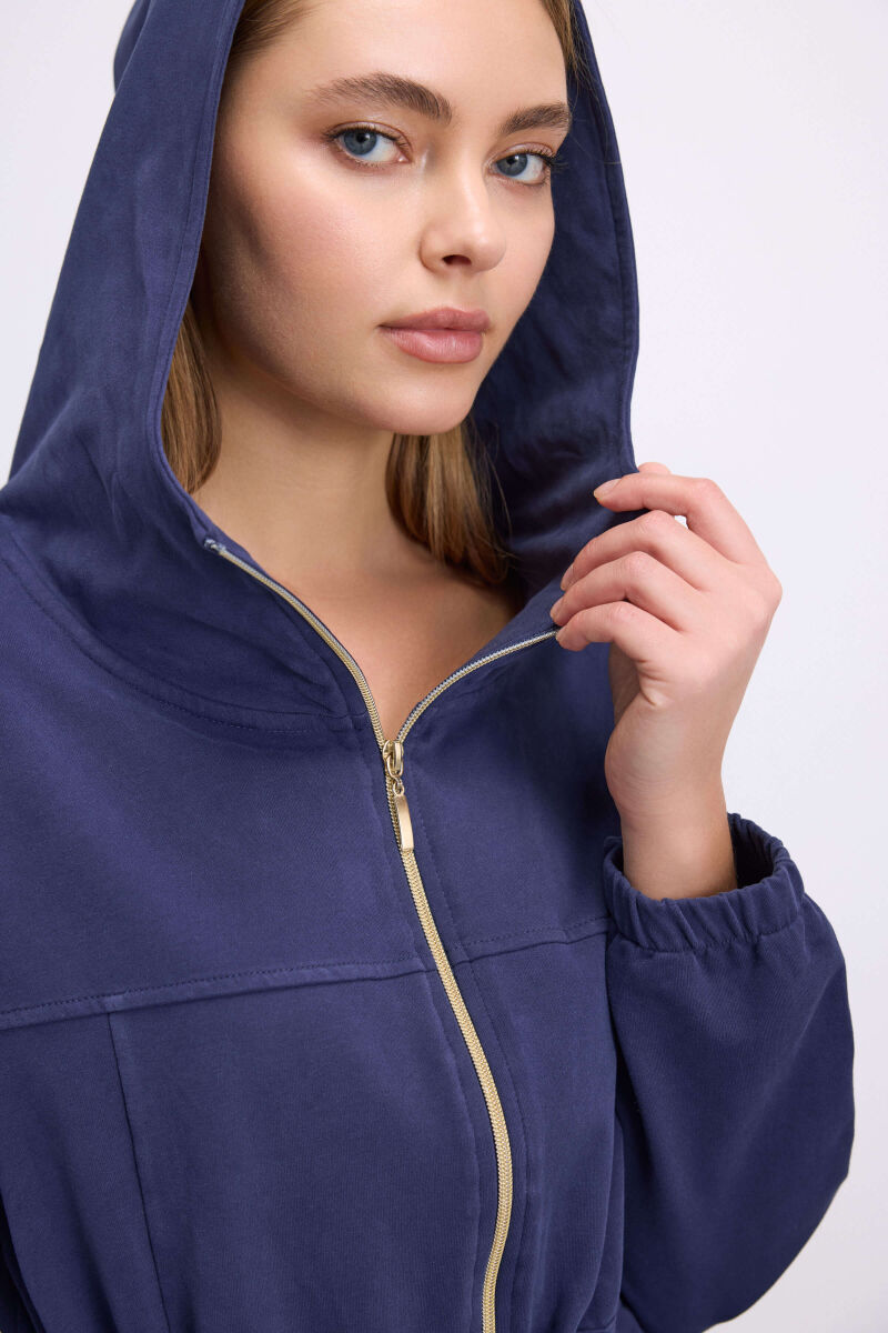 Kadın Uzun Kol Sweatshirt ve Pantolon Takım ( 11605 ) - 4