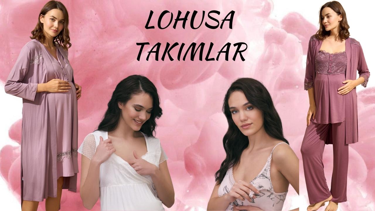Yeni Anneler İçin Lohusa Pijama Takımı Modelleri